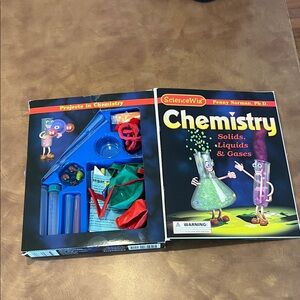 ScienceWiz Chemistry Kit; 35 activities , used